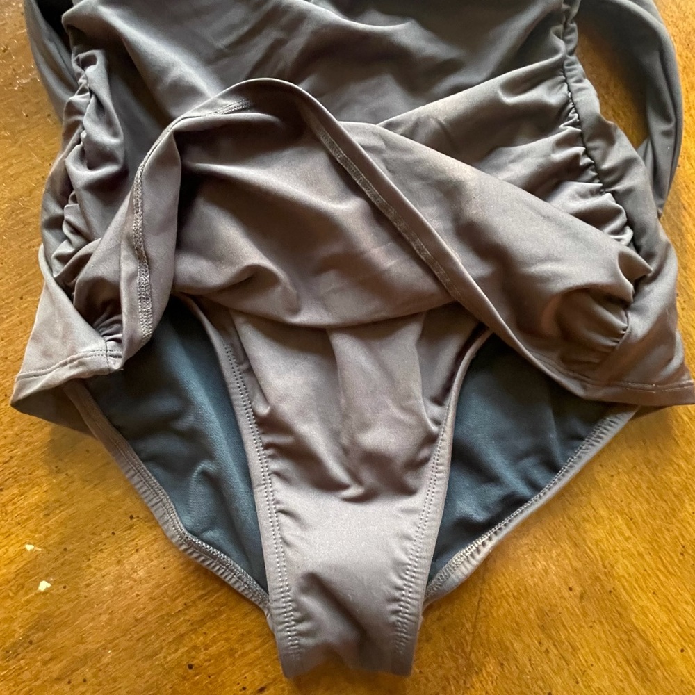 Jantzen Brown Size 8 One Piece Bathing Suit NWOT - Picture 6 of 6